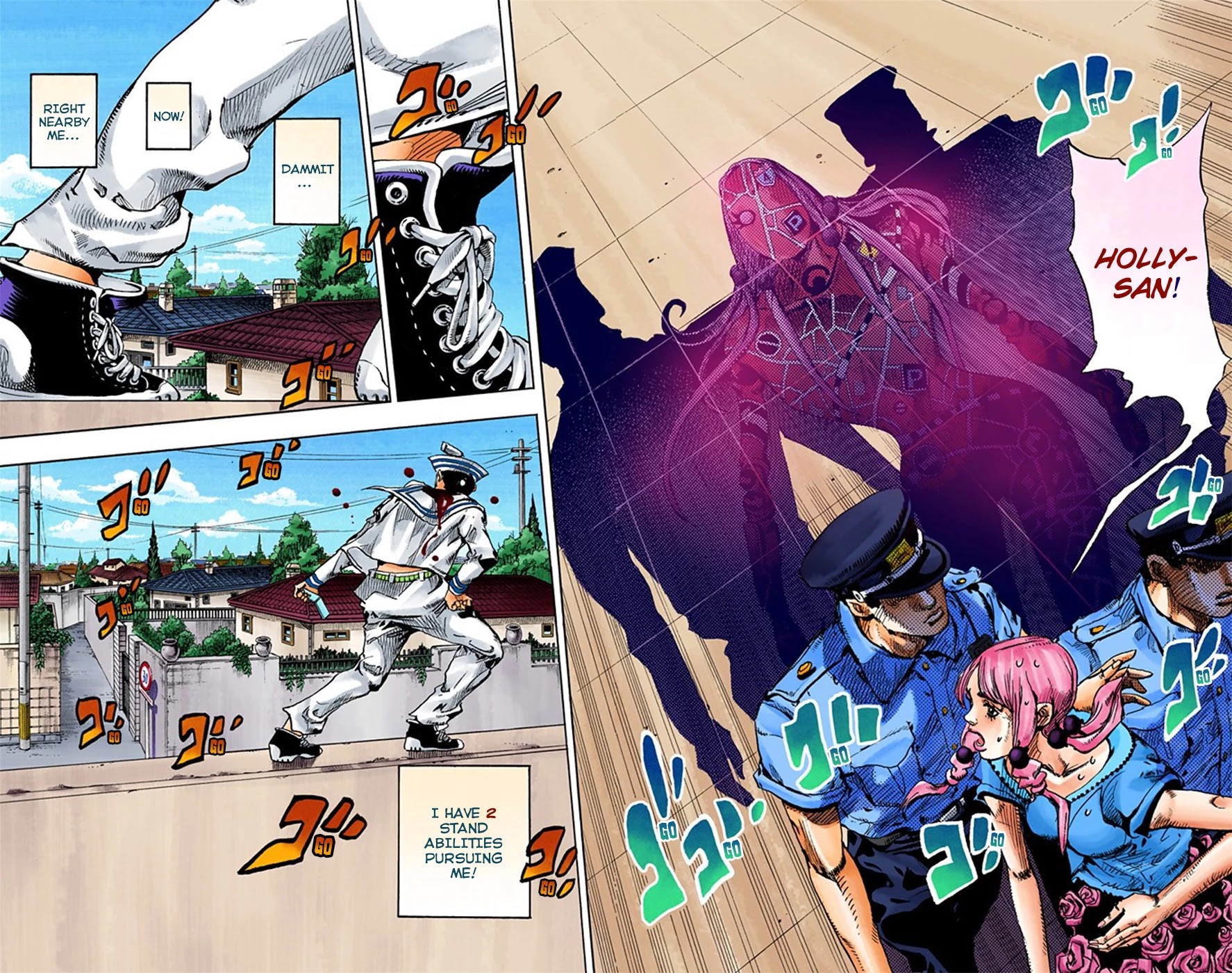 JoJo's Bizarre Adventure Part 8 - JoJolion (Official Colored) Chapter 14 page 19 - Chapter 14: Paisley Park and Born This Way Part 3