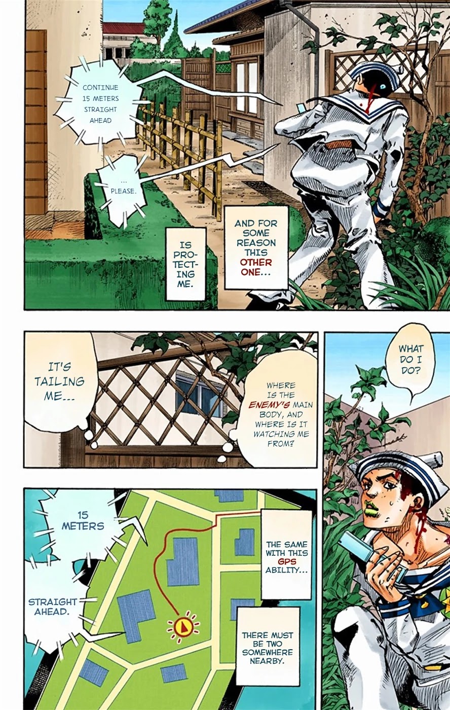 JoJo's Bizarre Adventure Part 8 - JoJolion (Official Colored) Chapter 14 page 21 - Chapter 14: Paisley Park and Born This Way Part 3