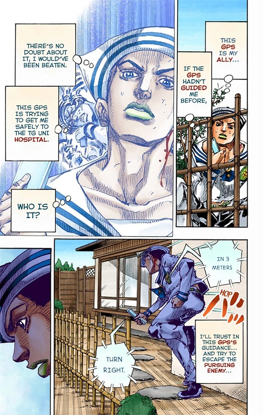 JoJo's Bizarre Adventure Part 8 - JoJolion (Official Colored) Chapter 14 page 22 - Chapter 14: Paisley Park and Born This Way Part 3