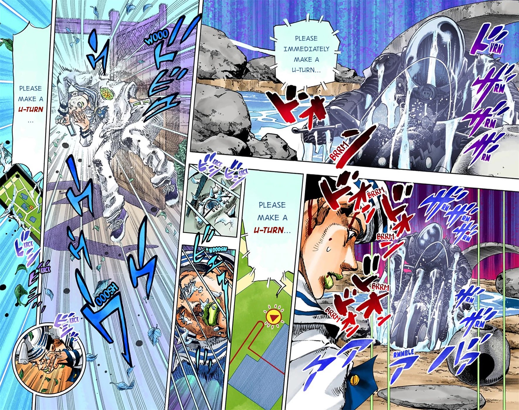 JoJo's Bizarre Adventure Part 8 - JoJolion (Official Colored) Chapter 14 page 25 - Chapter 14: Paisley Park and Born This Way Part 3