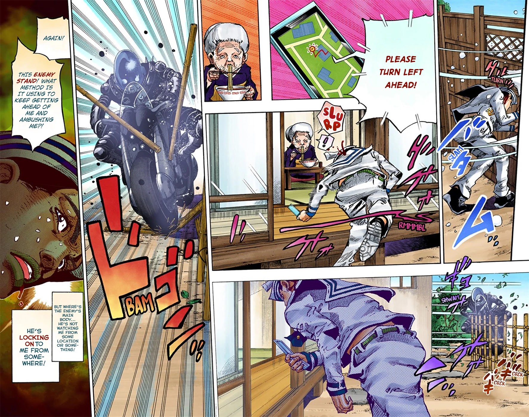 JoJo's Bizarre Adventure Part 8 - JoJolion (Official Colored) Chapter 14 page 26 - Chapter 14: Paisley Park and Born This Way Part 3