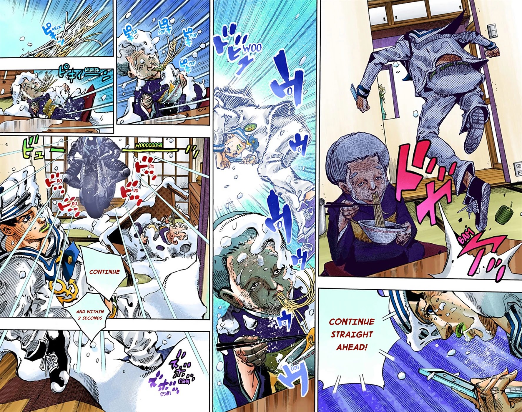 JoJo's Bizarre Adventure Part 8 - JoJolion (Official Colored) Chapter 14 page 27 - Chapter 14: Paisley Park and Born This Way Part 3