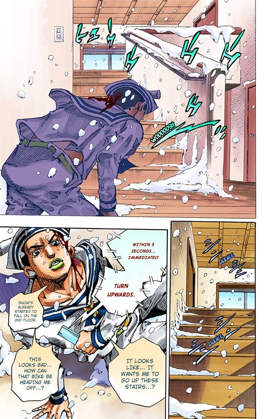 JoJo's Bizarre Adventure Part 8 - JoJolion (Official Colored) Chapter 14 page 29 - Chapter 14: Paisley Park and Born This Way Part 3