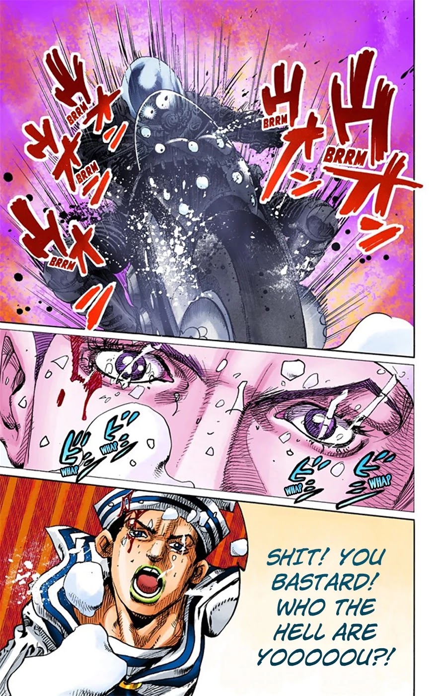 JoJo's Bizarre Adventure Part 8 - JoJolion (Official Colored) Chapter 14 page 34 - Chapter 14: Paisley Park and Born This Way Part 3
