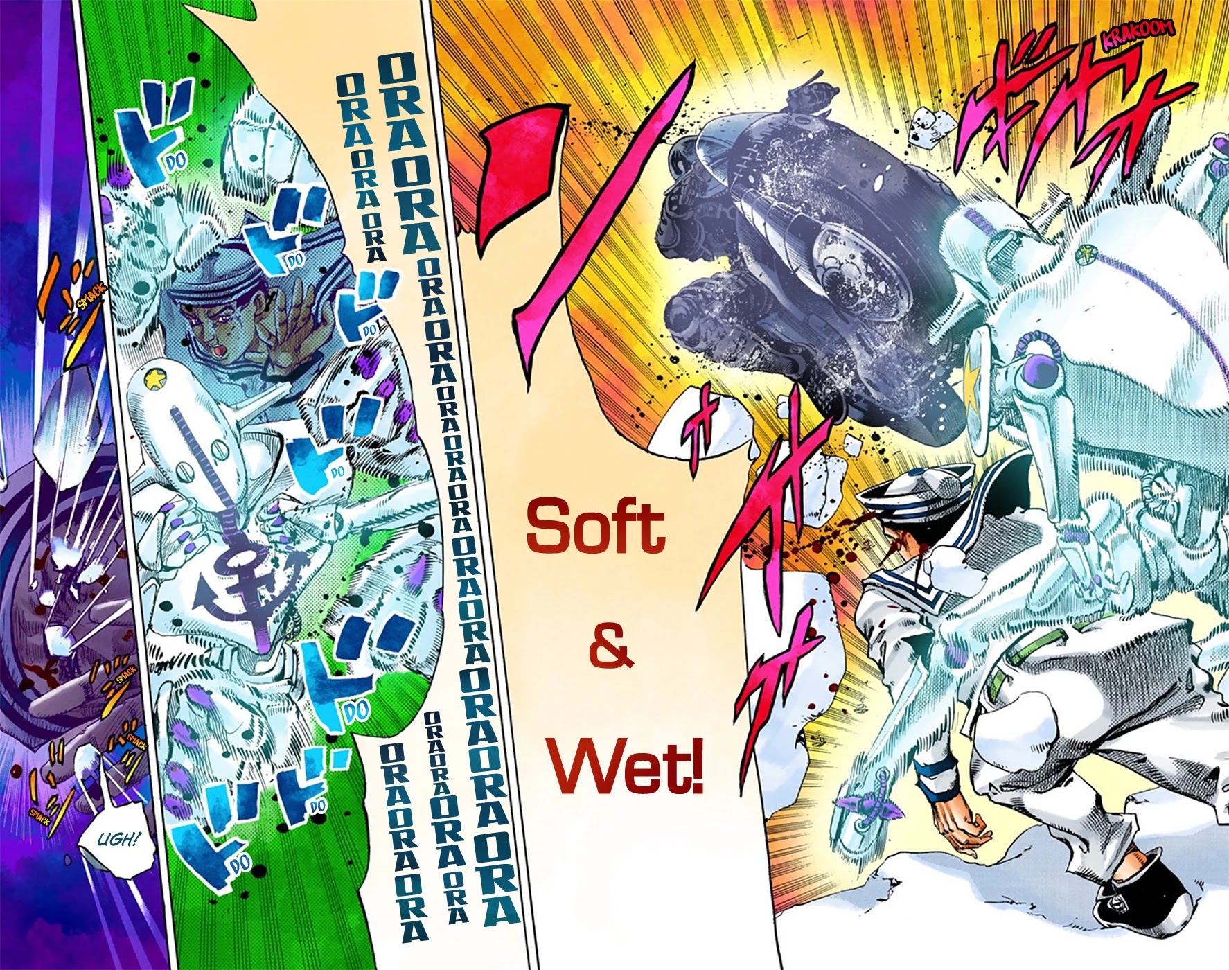JoJo's Bizarre Adventure Part 8 - JoJolion (Official Colored) Chapter 14 page 35 - Chapter 14: Paisley Park and Born This Way Part 3