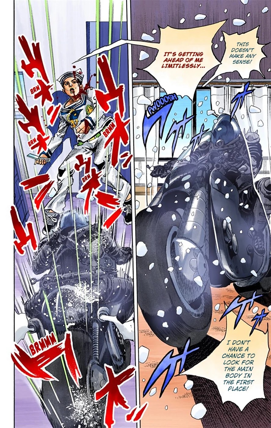 JoJo's Bizarre Adventure Part 8 - JoJolion (Official Colored) Chapter 14 page 40 - Chapter 14: Paisley Park and Born This Way Part 3