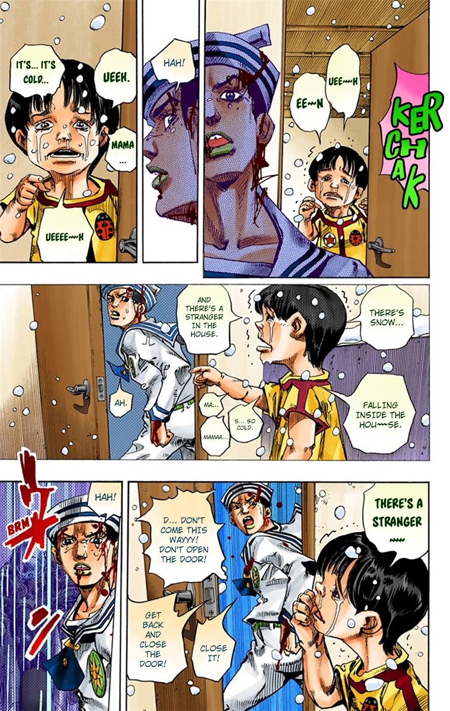 JoJo's Bizarre Adventure Part 8 - JoJolion (Official Colored) Chapter 14 page 41 - Chapter 14: Paisley Park and Born This Way Part 3