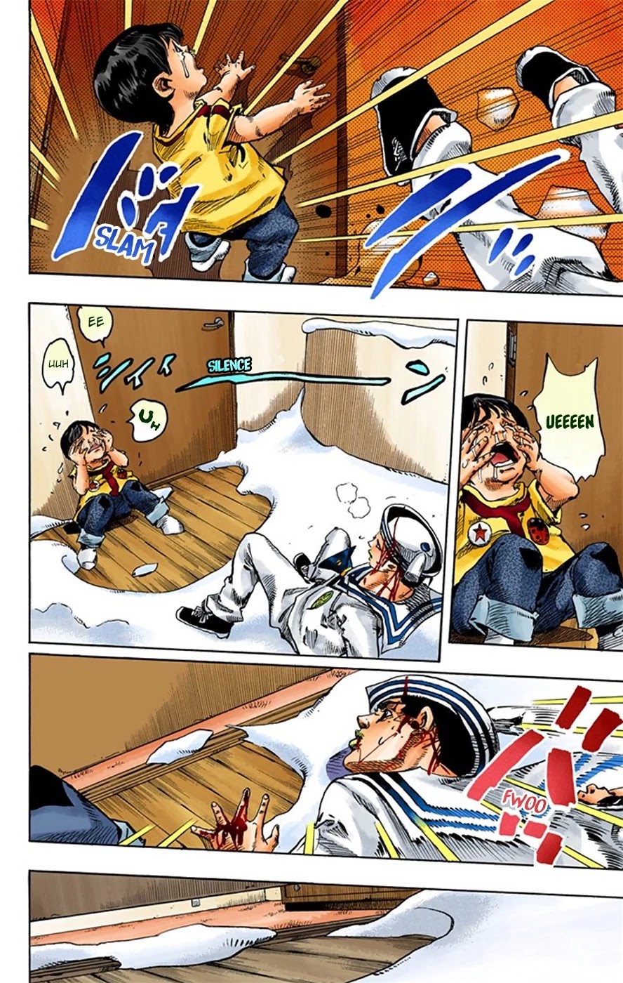 JoJo's Bizarre Adventure Part 8 - JoJolion (Official Colored) Chapter 14 page 44 - Chapter 14: Paisley Park and Born This Way Part 3