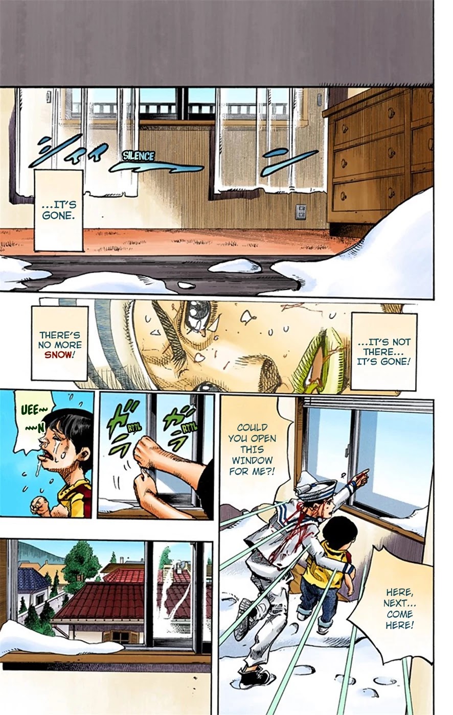 JoJo's Bizarre Adventure Part 8 - JoJolion (Official Colored) Chapter 14 page 45 - Chapter 14: Paisley Park and Born This Way Part 3