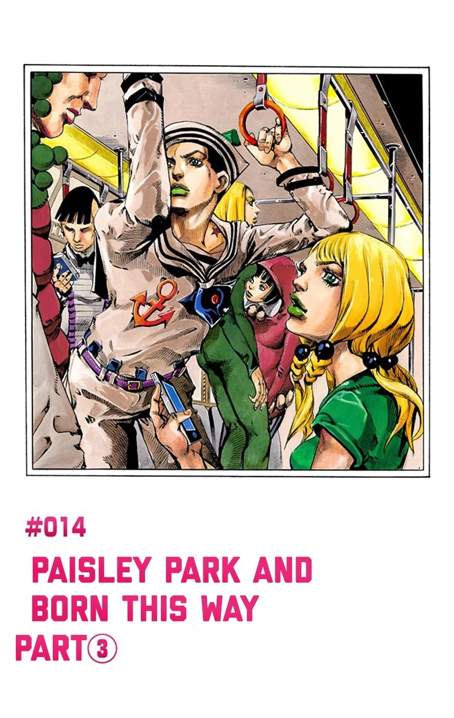 JoJo's Bizarre Adventure Part 8 - JoJolion (Official Colored) Chapter 14 page 7 - Chapter 14: Paisley Park and Born This Way Part 3