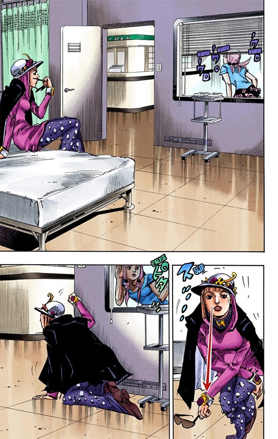 JoJo's Bizarre Adventure Part 8 - JoJolion (Official Colored) Chapter 14 page 9 - Chapter 14: Paisley Park and Born This Way Part 3