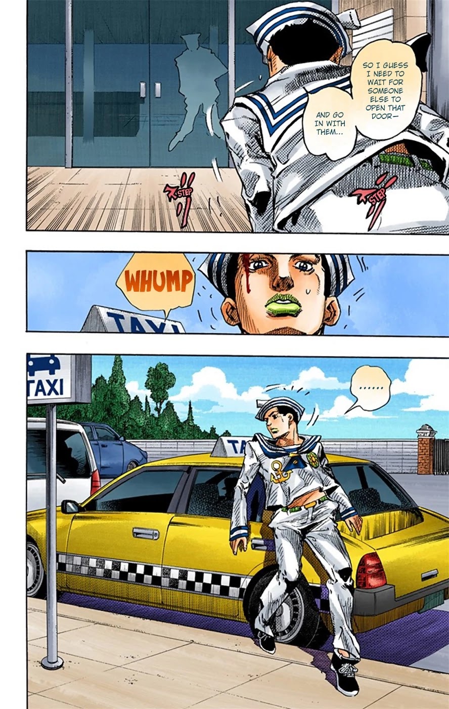 JoJo's Bizarre Adventure Part 8 - JoJolion (Official Colored) Chapter 15 page 10 - Chapter 15: Paisley Park and Born This Way Part 4