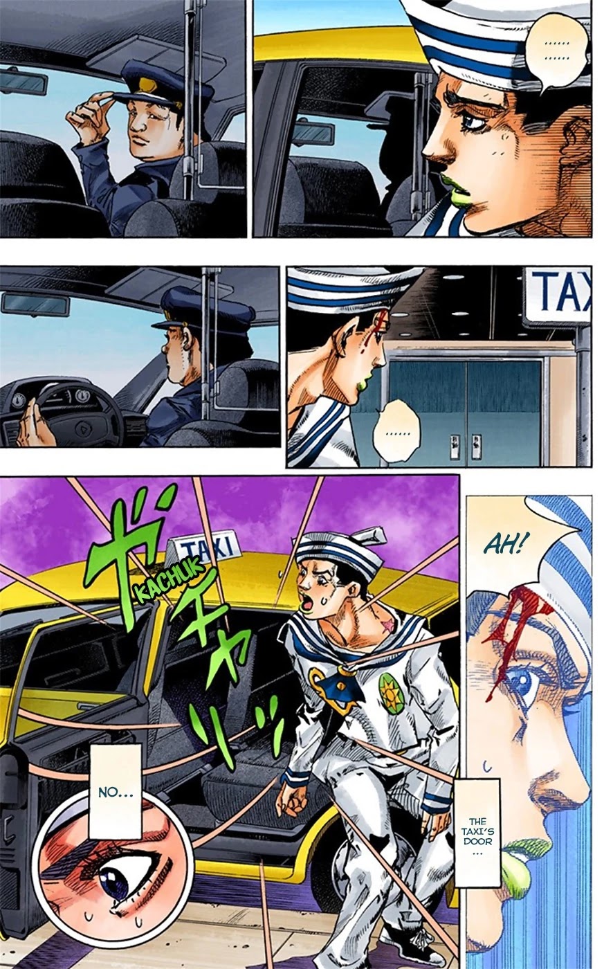 JoJo's Bizarre Adventure Part 8 - JoJolion (Official Colored) Chapter 15 page 11 - Chapter 15: Paisley Park and Born This Way Part 4