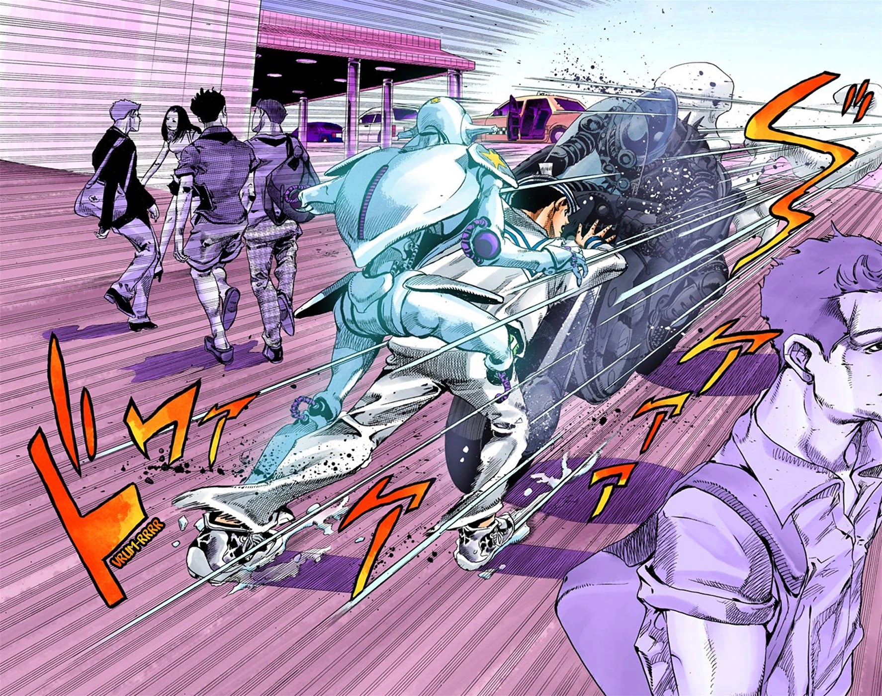 JoJo's Bizarre Adventure Part 8 - JoJolion (Official Colored) Chapter 15 page 14 - Chapter 15: Paisley Park and Born This Way Part 4