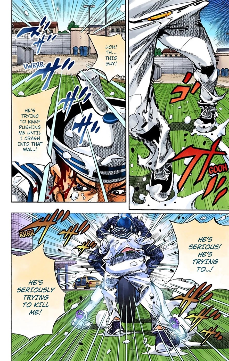 JoJo's Bizarre Adventure Part 8 - JoJolion (Official Colored) Chapter 15 page 15 - Chapter 15: Paisley Park and Born This Way Part 4