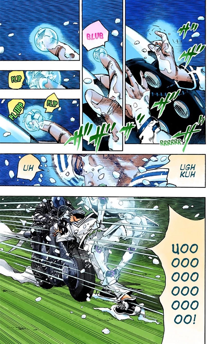 JoJo's Bizarre Adventure Part 8 - JoJolion (Official Colored) Chapter 15 page 16 - Chapter 15: Paisley Park and Born This Way Part 4