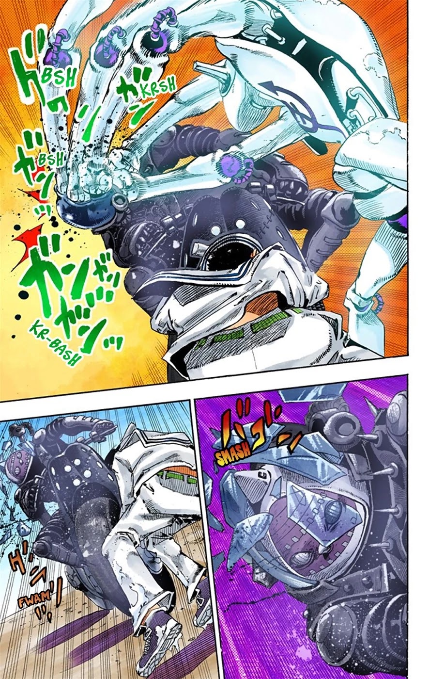 JoJo's Bizarre Adventure Part 8 - JoJolion (Official Colored) Chapter 15 page 18 - Chapter 15: Paisley Park and Born This Way Part 4