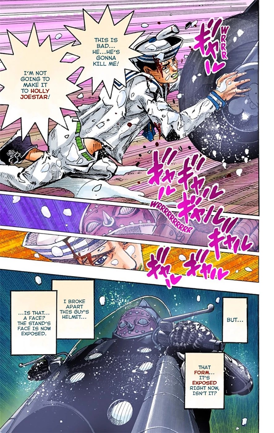 JoJo's Bizarre Adventure Part 8 - JoJolion (Official Colored) Chapter 15 page 22 - Chapter 15: Paisley Park and Born This Way Part 4