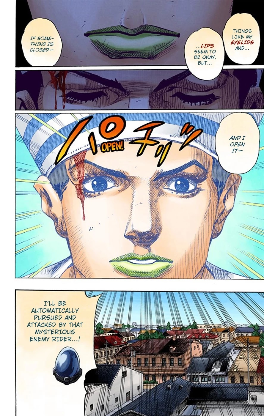 JoJo's Bizarre Adventure Part 8 - JoJolion (Official Colored) Chapter 15 page 3 - Chapter 15: Paisley Park and Born This Way Part 4