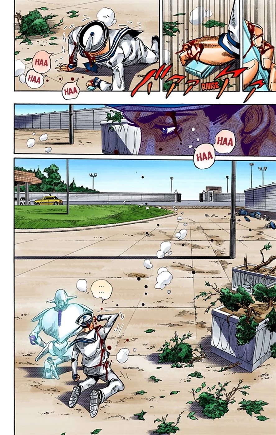 JoJo's Bizarre Adventure Part 8 - JoJolion (Official Colored) Chapter 16 page 11 - Chapter 16: Paisley Park and Born This Way Part 5