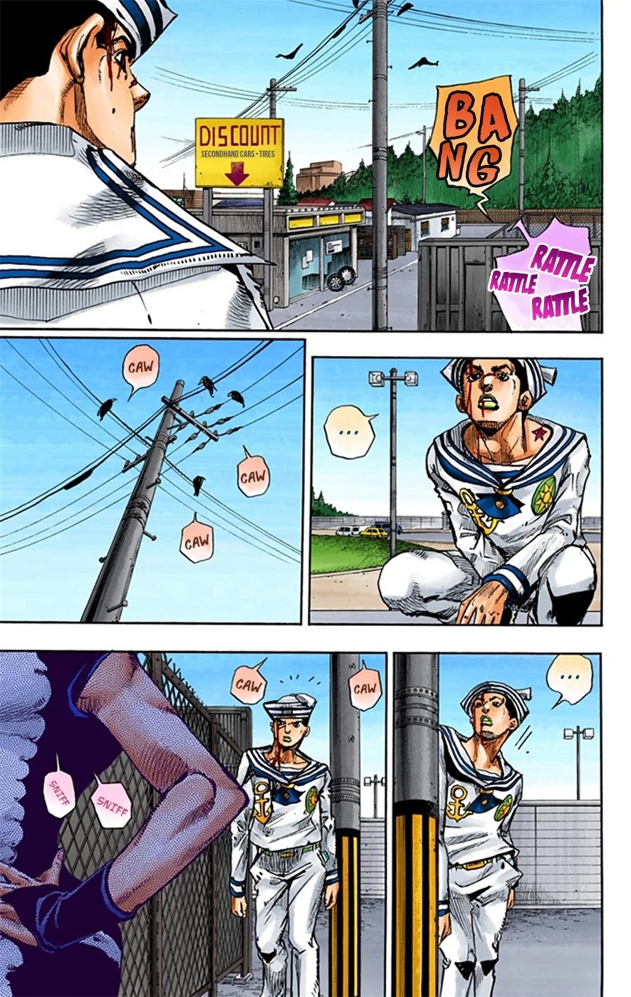 JoJo's Bizarre Adventure Part 8 - JoJolion (Official Colored) Chapter 16 page 14 - Chapter 16: Paisley Park and Born This Way Part 5