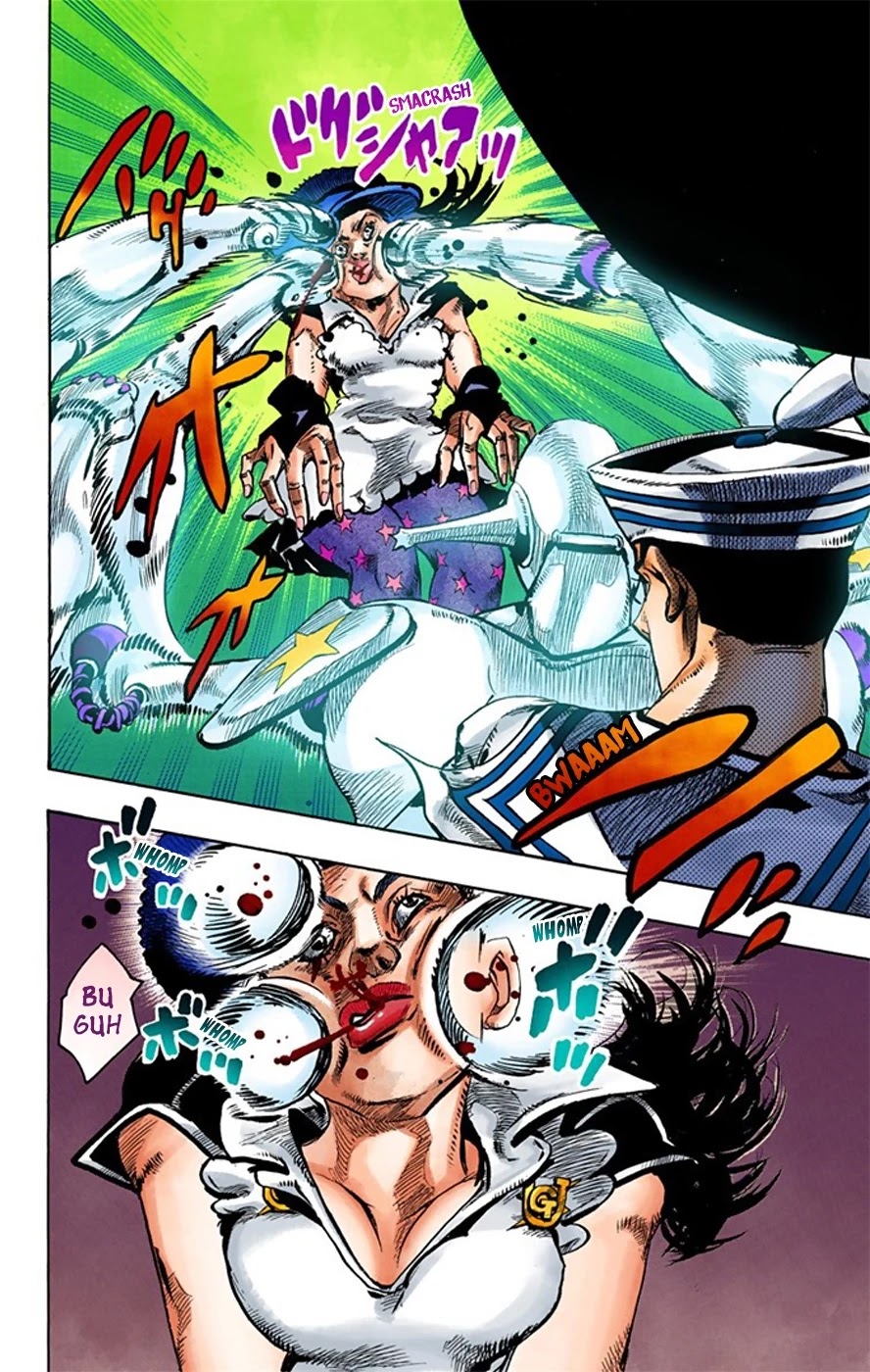 JoJo's Bizarre Adventure Part 8 - JoJolion (Official Colored) Chapter 16 page 19 - Chapter 16: Paisley Park and Born This Way Part 5