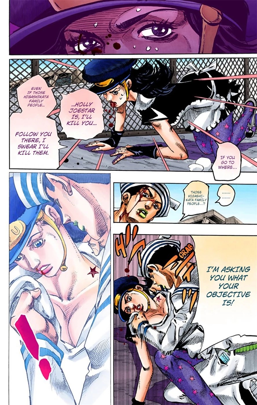 JoJo's Bizarre Adventure Part 8 - JoJolion (Official Colored) Chapter 16 page 21 - Chapter 16: Paisley Park and Born This Way Part 5
