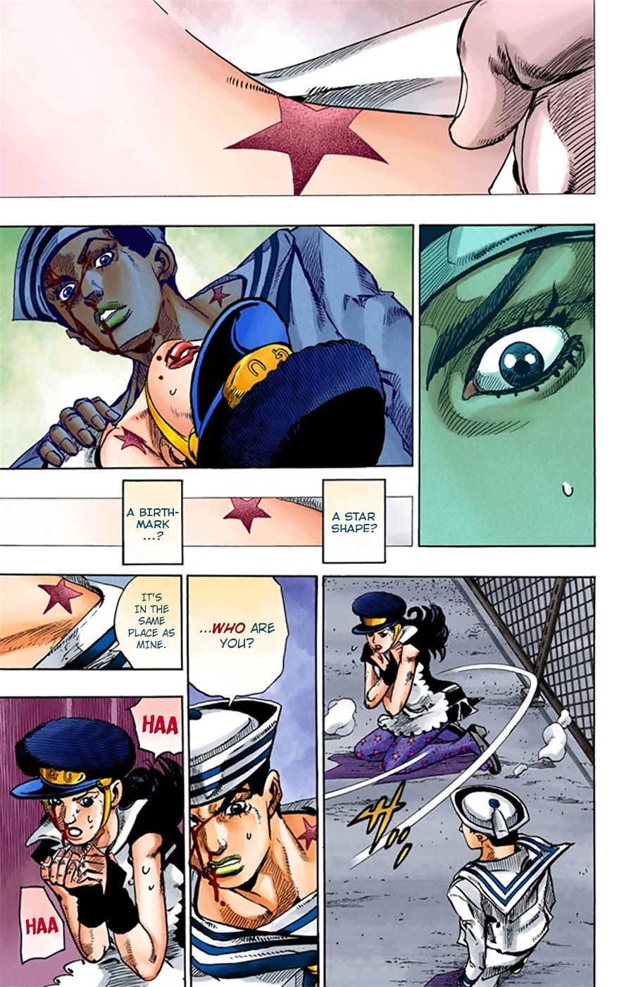 JoJo's Bizarre Adventure Part 8 - JoJolion (Official Colored) Chapter 16 page 22 - Chapter 16: Paisley Park and Born This Way Part 5