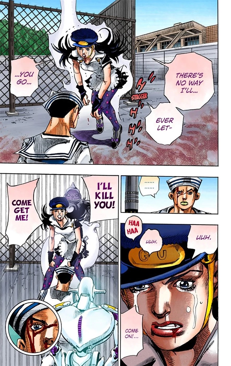 JoJo's Bizarre Adventure Part 8 - JoJolion (Official Colored) Chapter 16 page 24 - Chapter 16: Paisley Park and Born This Way Part 5