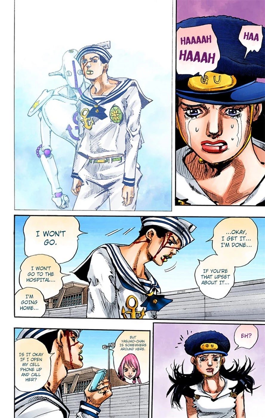 JoJo's Bizarre Adventure Part 8 - JoJolion (Official Colored) Chapter 16 page 25 - Chapter 16: Paisley Park and Born This Way Part 5