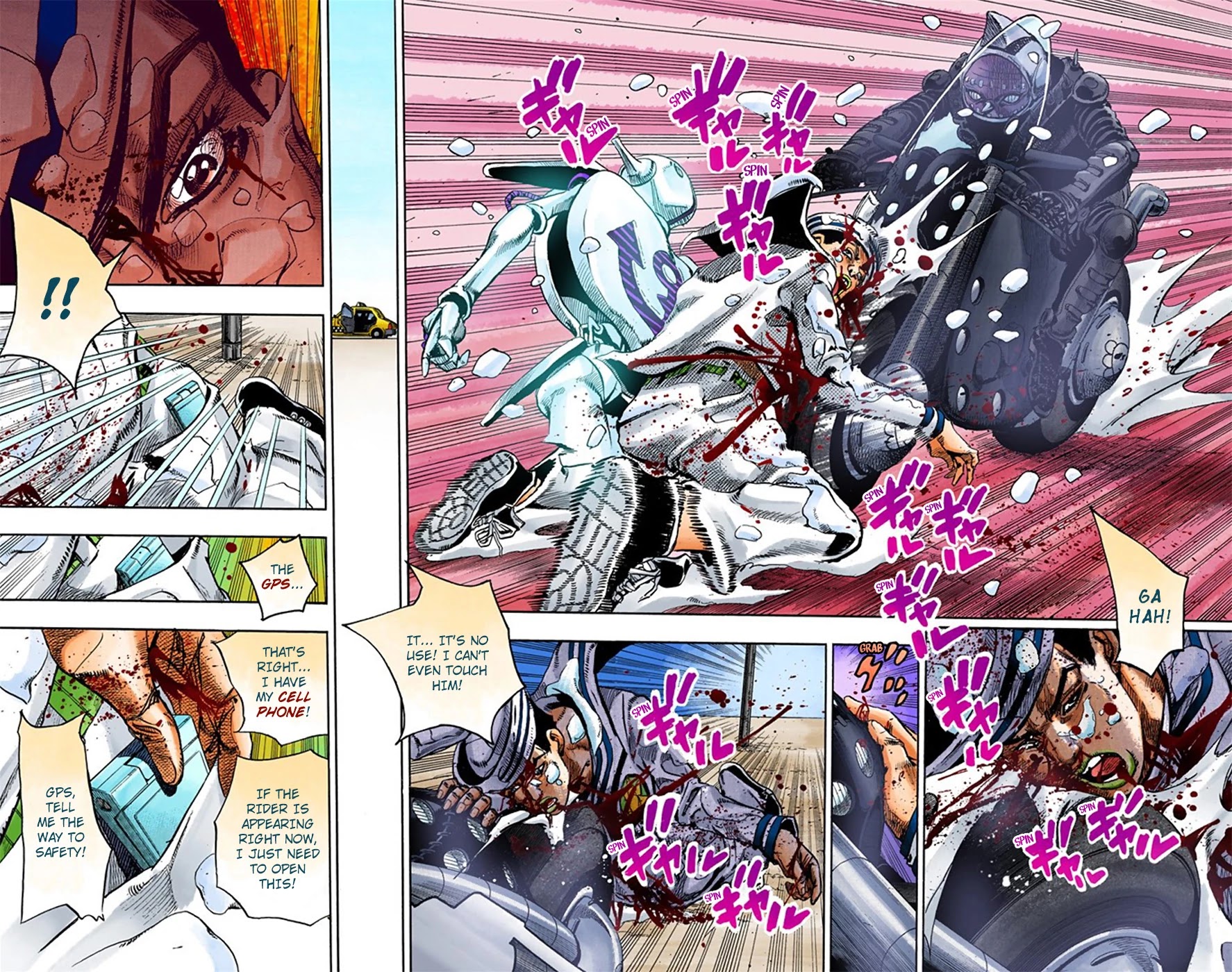 JoJo's Bizarre Adventure Part 8 - JoJolion (Official Colored) Chapter 16 page 6 - Chapter 16: Paisley Park and Born This Way Part 5