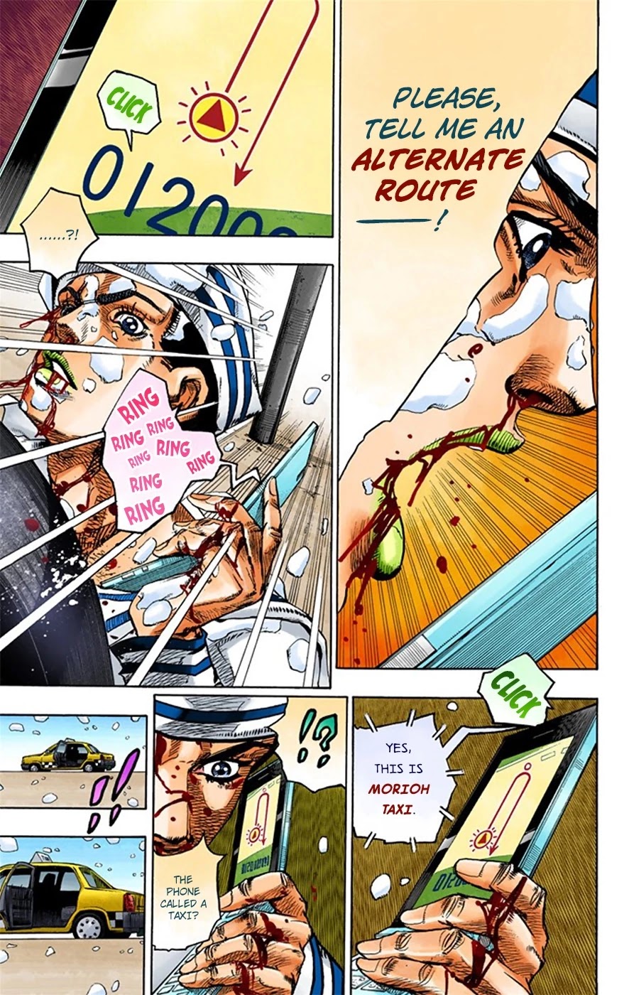 JoJo's Bizarre Adventure Part 8 - JoJolion (Official Colored) Chapter 16 page 8 - Chapter 16: Paisley Park and Born This Way Part 5
