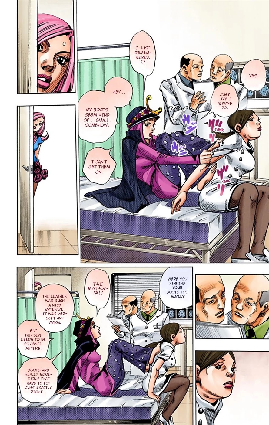 JoJo's Bizarre Adventure Part 8 - JoJolion (Official Colored) Chapter 17 page 13 - Chapter 17: The Lemon and the Tangerine