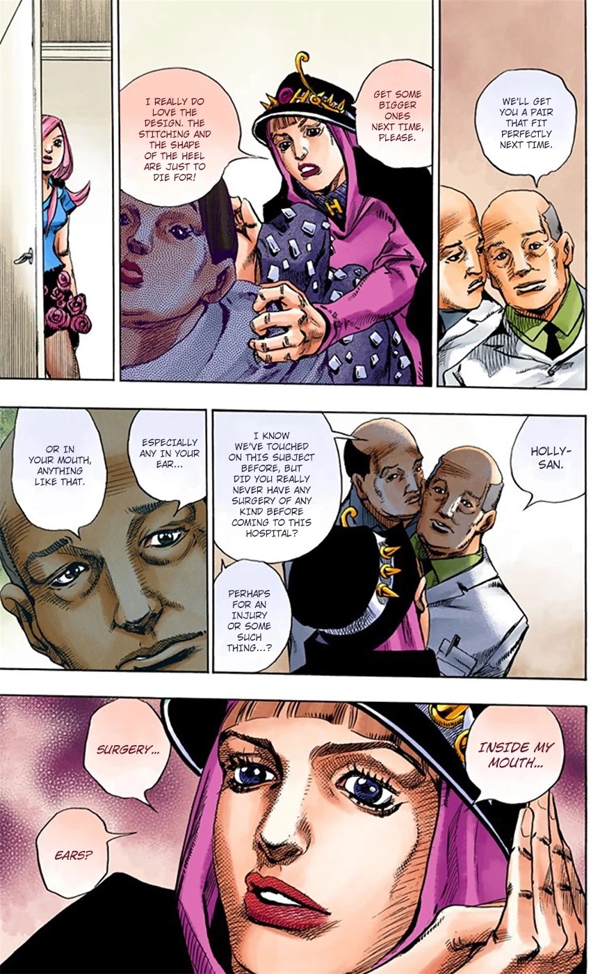 JoJo's Bizarre Adventure Part 8 - JoJolion (Official Colored) Chapter 17 page 14 - Chapter 17: The Lemon and the Tangerine