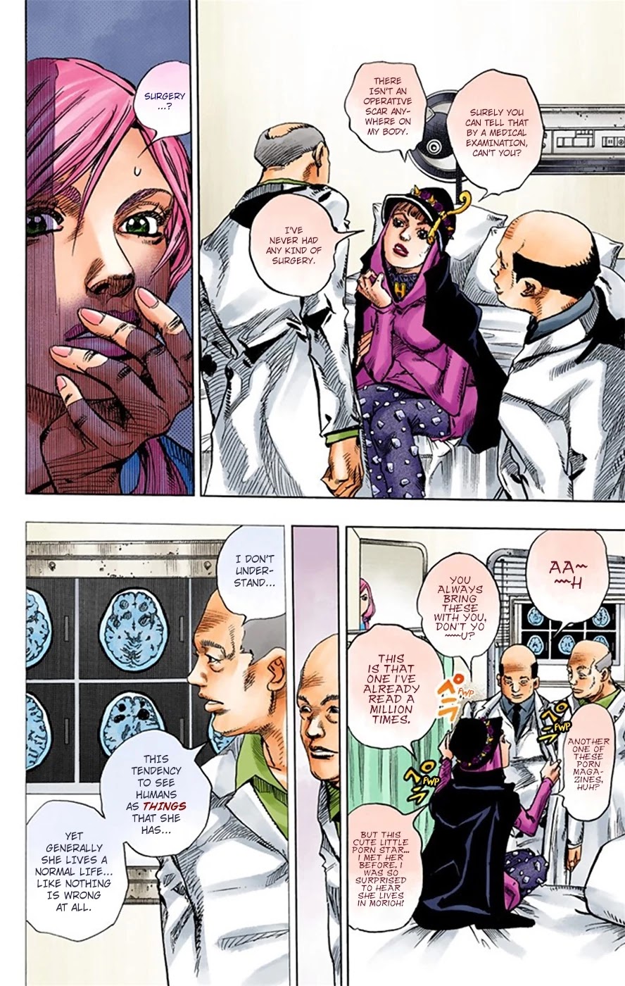 JoJo's Bizarre Adventure Part 8 - JoJolion (Official Colored) Chapter 17 page 15 - Chapter 17: The Lemon and the Tangerine