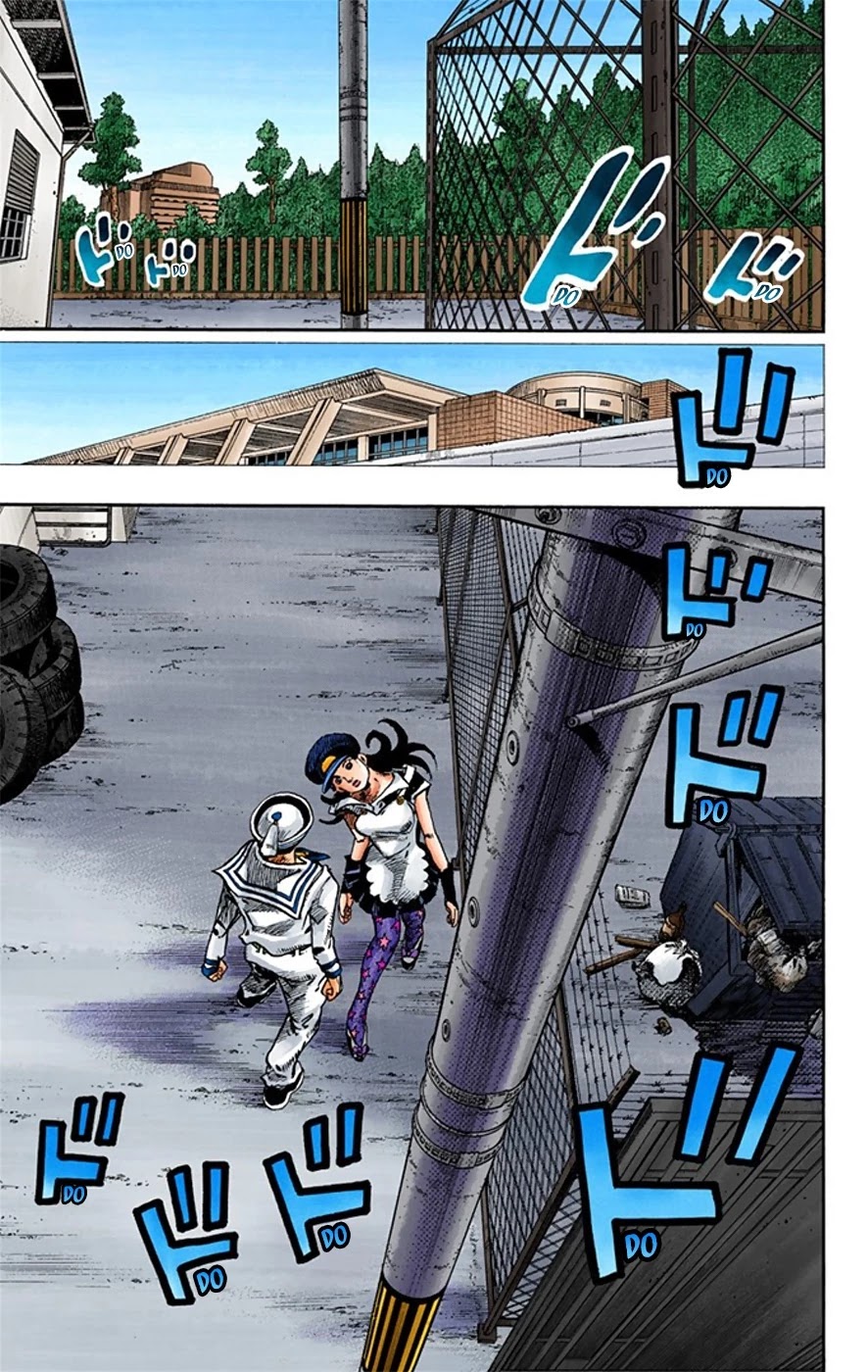 JoJo's Bizarre Adventure Part 8 - JoJolion (Official Colored) Chapter 17 page 18 - Chapter 17: The Lemon and the Tangerine