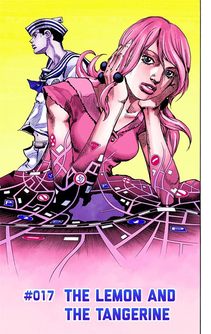 JoJo's Bizarre Adventure Part 8 - JoJolion (Official Colored) Chapter 17 page 2 - Chapter 17: The Lemon and the Tangerine