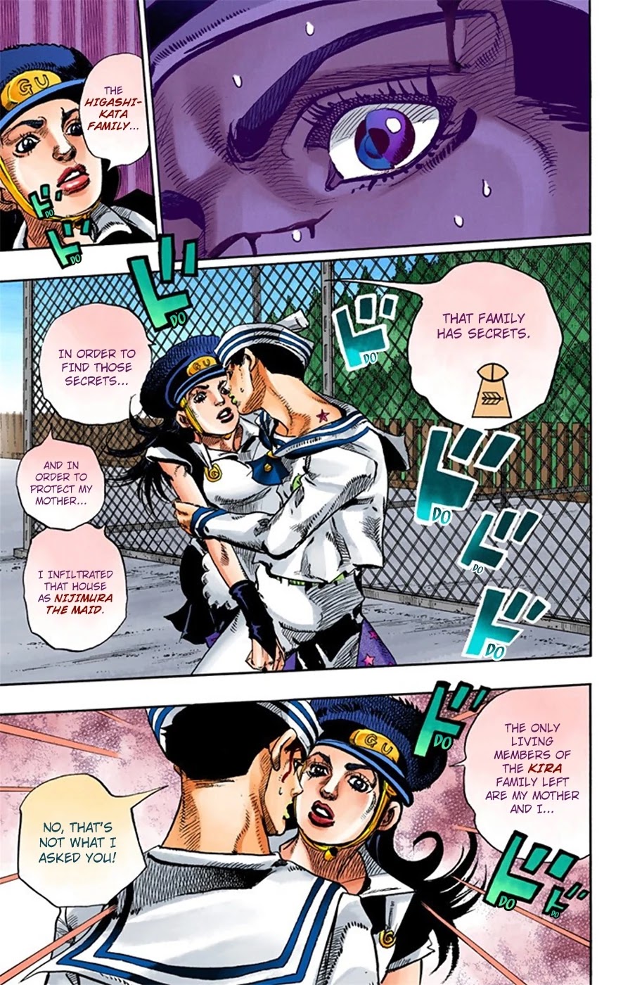 JoJo's Bizarre Adventure Part 8 - JoJolion (Official Colored) Chapter 17 page 20 - Chapter 17: The Lemon and the Tangerine