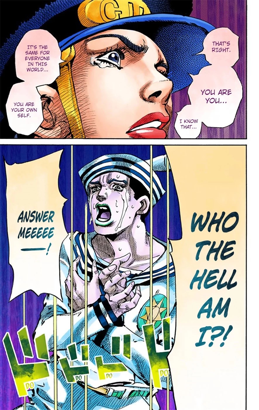 JoJo's Bizarre Adventure Part 8 - JoJolion (Official Colored) Chapter 17 page 29 - Chapter 17: The Lemon and the Tangerine