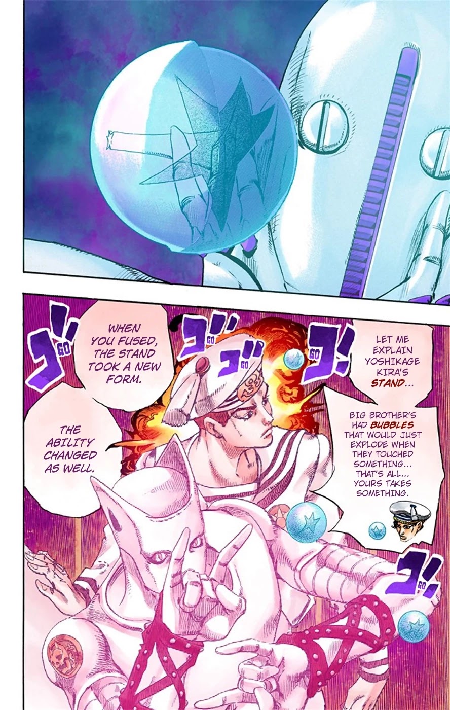 JoJo's Bizarre Adventure Part 8 - JoJolion (Official Colored) Chapter 17 page 32 - Chapter 17: The Lemon and the Tangerine