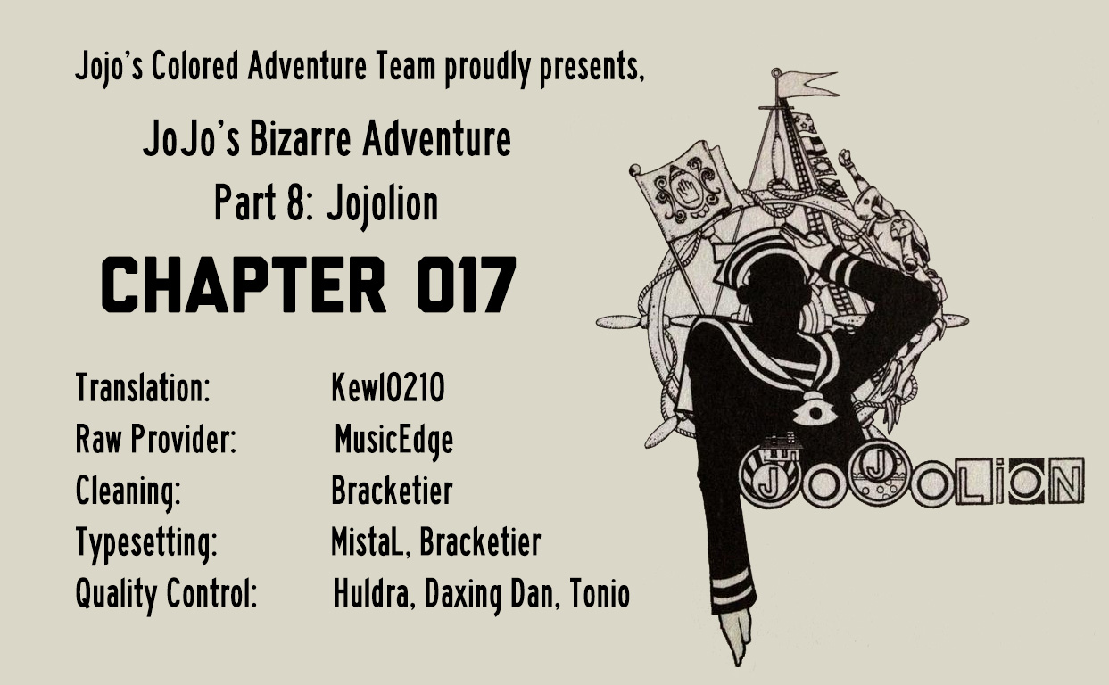 JoJo's Bizarre Adventure Part 8 - JoJolion (Official Colored) Chapter 17 page 34 - Chapter 17: The Lemon and the Tangerine