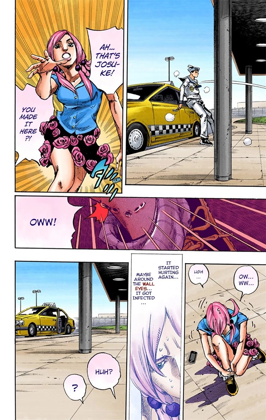 JoJo's Bizarre Adventure Part 8 - JoJolion (Official Colored) Chapter 17 page 5 - Chapter 17: The Lemon and the Tangerine