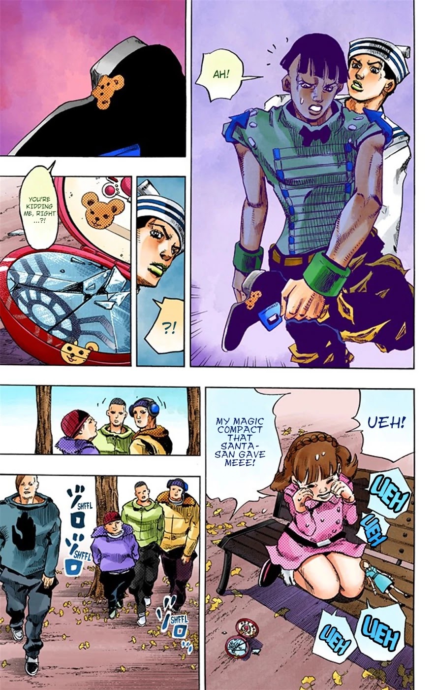 JoJo's Bizarre Adventure Part 8 - JoJolion (Official Colored) Chapter 18 page 30 - Chapter 18: Shakedown Road Part 1