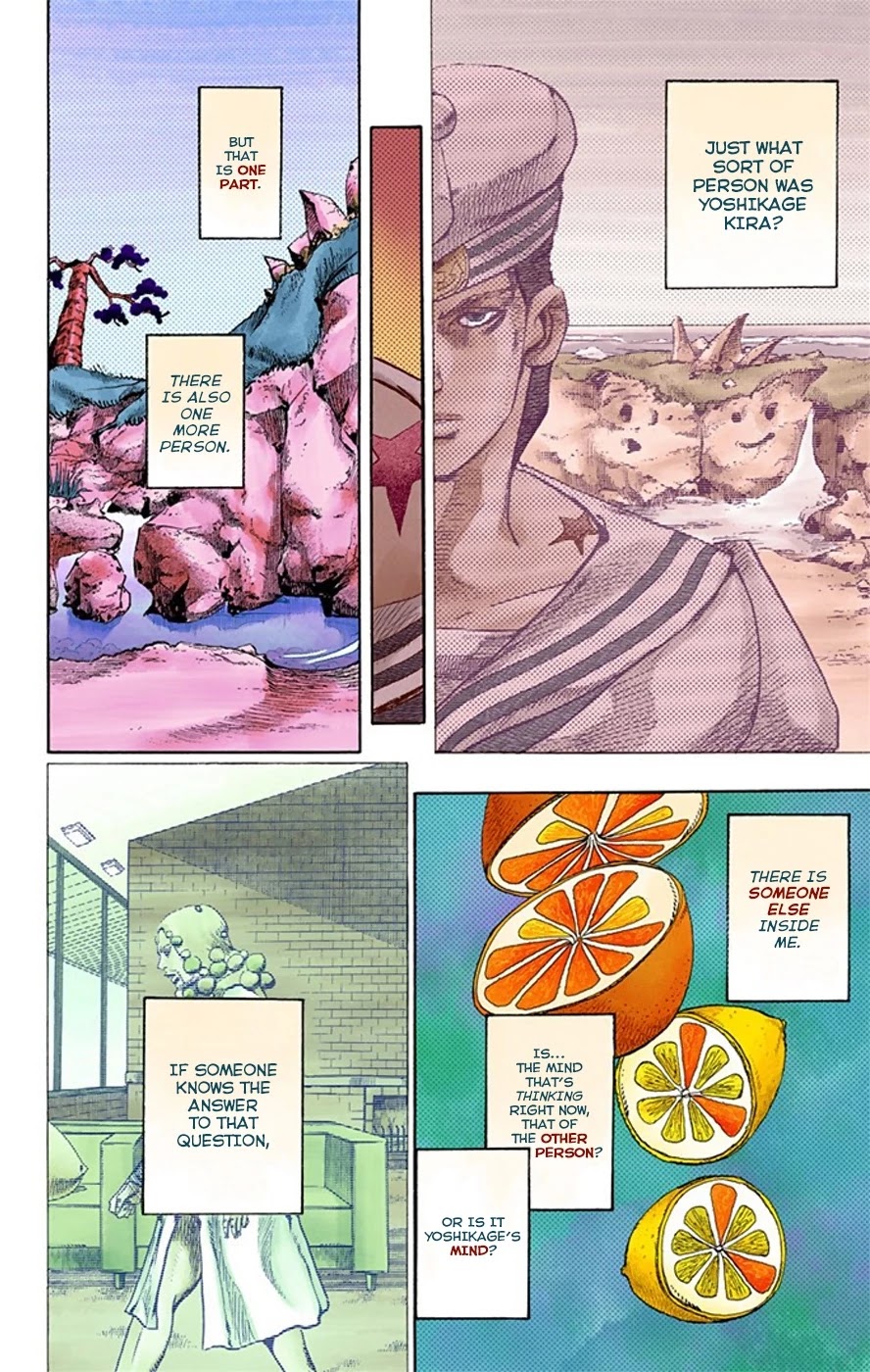 JoJo's Bizarre Adventure Part 8 - JoJolion (Official Colored) Chapter 18 page 5 - Chapter 18: Shakedown Road Part 1