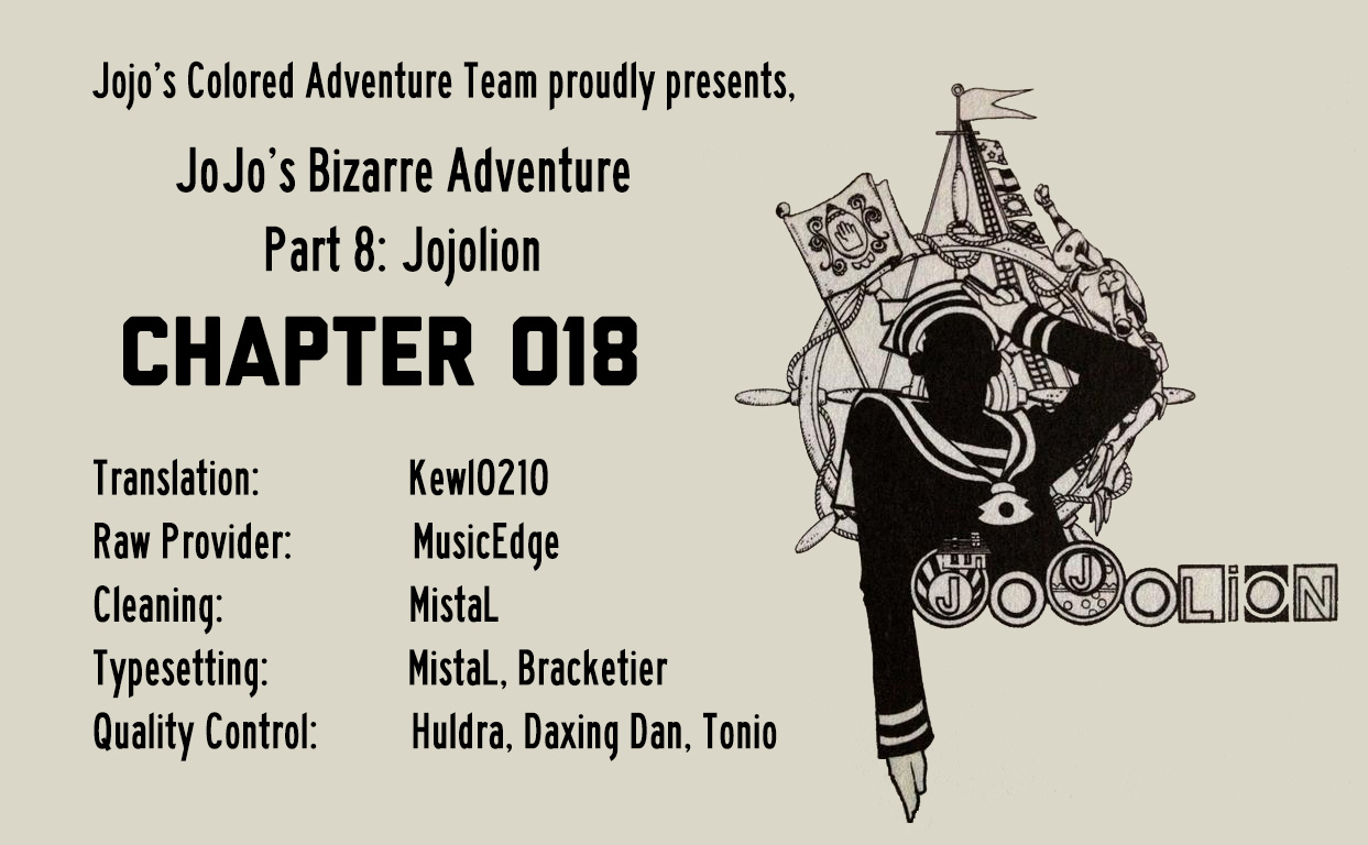 JoJo's Bizarre Adventure Part 8 - JoJolion (Official Colored) Chapter 18 page 54 - Chapter 18: Shakedown Road Part 1