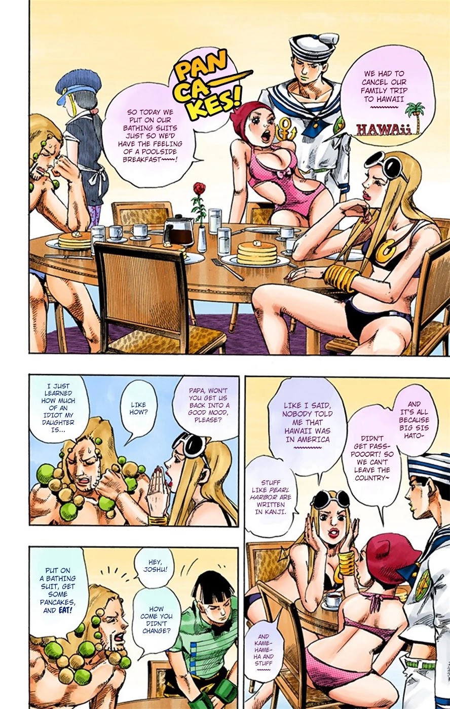 JoJo's Bizarre Adventure Part 8 - JoJolion (Official Colored) Chapter 18 page 9 - Chapter 18: Shakedown Road Part 1