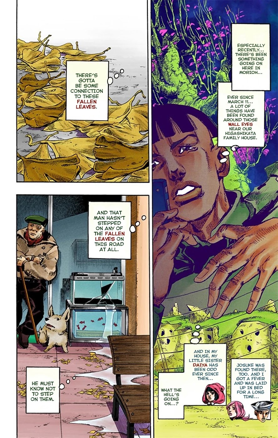 JoJo's Bizarre Adventure Part 8 - JoJolion (Official Colored) Chapter 19 page 20 - Chapter 19: Shakedown Road Part 2