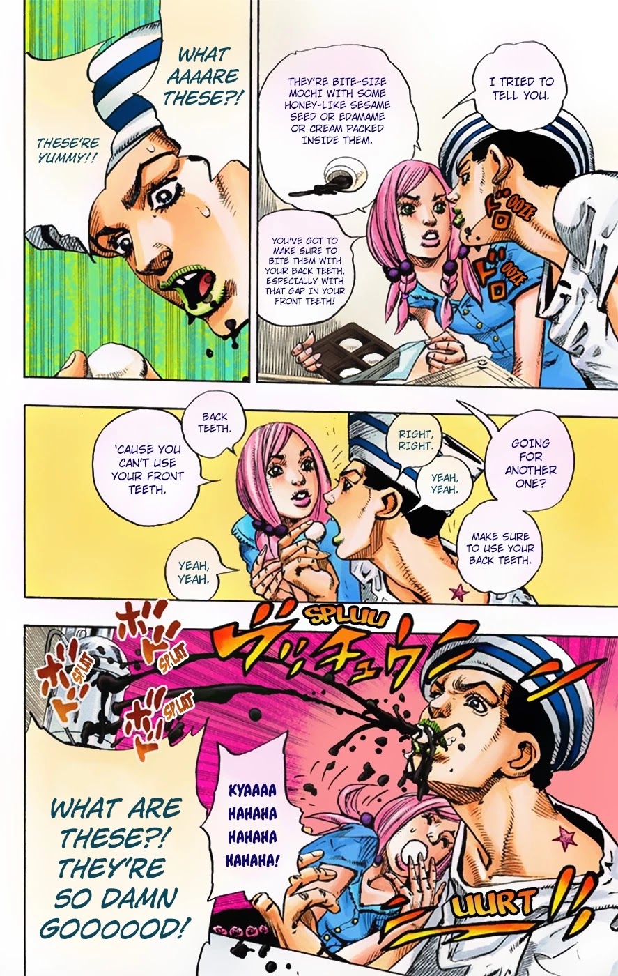 JoJo's Bizarre Adventure Part 8 - JoJolion (Official Colored) Chapter 2 page 11 - Chapter 2: Soft & Wet Part 1