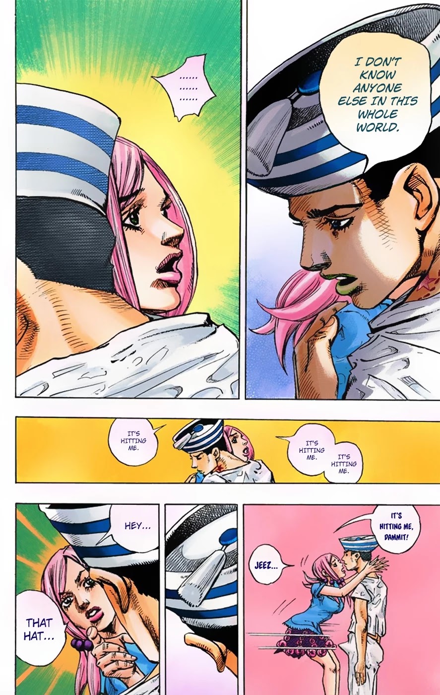 JoJo's Bizarre Adventure Part 8 - JoJolion (Official Colored) Chapter 2 page 15 - Chapter 2: Soft & Wet Part 1