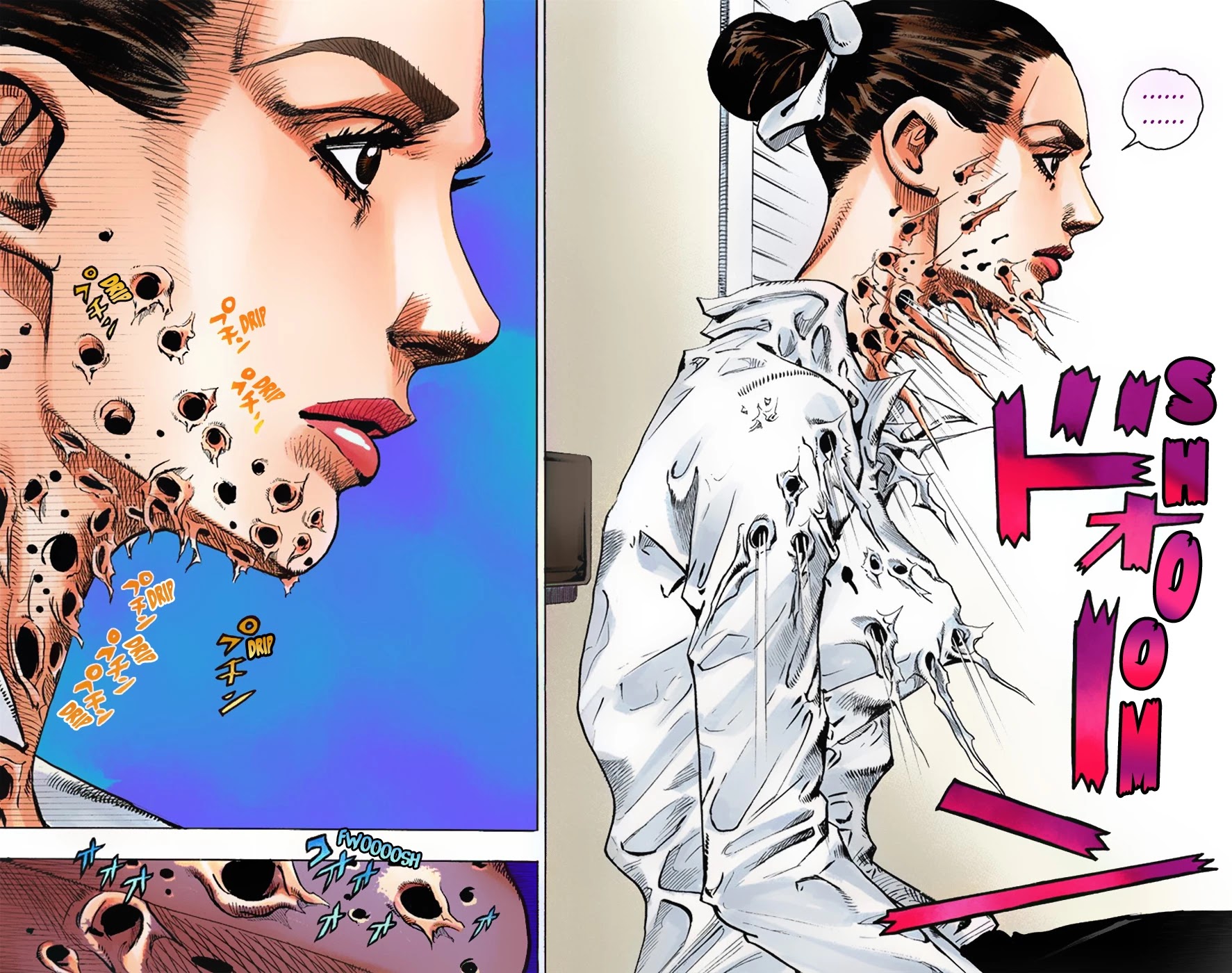 JoJo's Bizarre Adventure Part 8 - JoJolion (Official Colored) Chapter 2 page 21 - Chapter 2: Soft & Wet Part 1